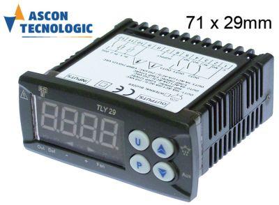 Elektronikregulering 100-240V Indbygningsmål 71x29mm NTC/PTC