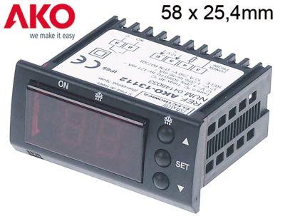 Elektronikregulering 12V Indbygningsmål 58x25,4mm NTC Montering Indbygningsversion Relæudg