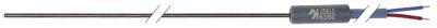 Temperaturføler Termoelement J Kabel Silikone Føler -50 til +1150°C Føler ø2x250mm