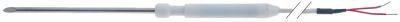 Kernetemperaturføler Pt1000 Kabel PTFE Føler -40 til +250°C Føler ø4x100mm