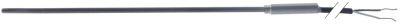 Temperaturføler Termoelement J Kabel Silikone Føler -50 til +750°C Føler ø3x150mm Kabellængd