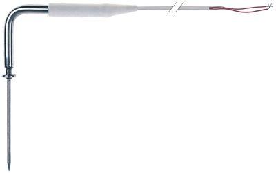 Kernetemperaturføler Pt1000 Kabel Silikone Føler -40 til +120°C Føler ø4x100mm