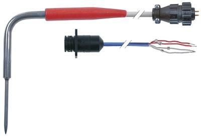 Kernetemperaturføler PTC 1kOhm Kabel Silikone Føler -50 til +150°C Føler ø5x70mm Kabellængde