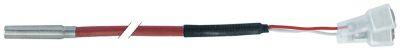 Temperaturføler NTC 10kOhm Kabel Silikone Føler -40 til +110°C Føler ø6x30mm Kabellængde 35m