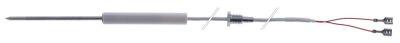 Kernetemperaturføler Pt100 Kabel PTFE Føler -40 til +250°C Føler ø4x100mm