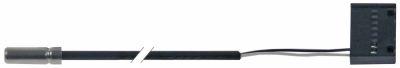 Temperaturføler NTC 10kOhm Kabel Silikone Føler -40 til +110°C Føler ø6x20mm Kabellængde 9m