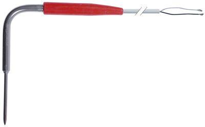 Kernetemperaturføler PTC 1kOhm Kabel Silikone Føler -40 til +120°C Føler ø4x75mm Kabellængde