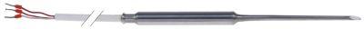 Kernetemperaturføler Pt100 Kabel Silikone Føler -40 til +120°C Føler ø4x100mm