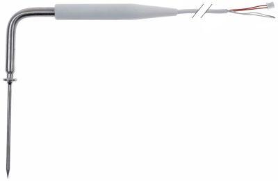 Kernetemperaturføler Pt1000 Kabel Silikone Føler -40 til +120°C Føler ø4x100mm