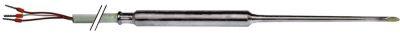 Kernetemperaturføler Pt100 Kabel Silikone Føler -40 til +120°C Føler ø3,5-5,5x100mm