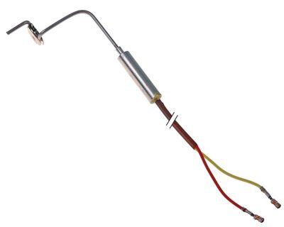 Termoelement Termoelement K (NiCr-Ni) Kabel PTFE Føler -50 til +1150°C Tilslutning med 2 ledere