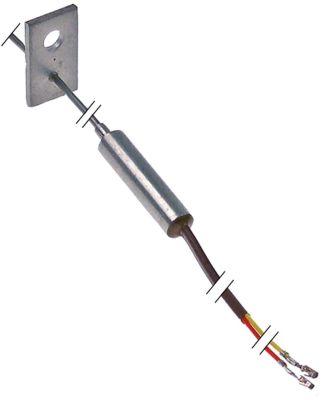 Termoelement Termoelement J (FE-CuNi) Kabel PTFE Føler -50 til +750°C Føler ø1,5x155mm