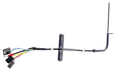 Kernetemperaturføler Termoelement K (NiCr-Ni) Kabel PTFE Føler -40 til +250°C Føler ø3,5x100mm