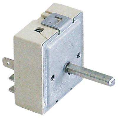 Energiregulering 230V 13A Drejeretning højredrejende Akse ø 6x4,6mm 2-trins