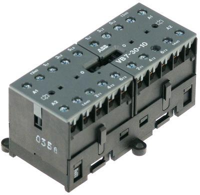 Effektkontaktor AC1 20A 230VAC Hovedkontakter 2x3NO Hjælpekontaktorer 2x1NO