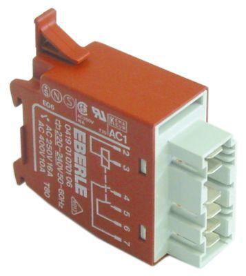 Effektrelæ 230VAC 16A 2-polet