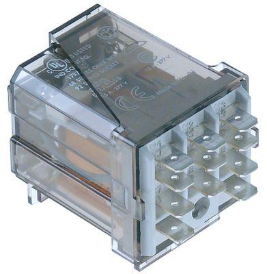 Effektrelæ FINDER 230VAC 16A 3CO Tilslutning Fladstik DIN-skinne