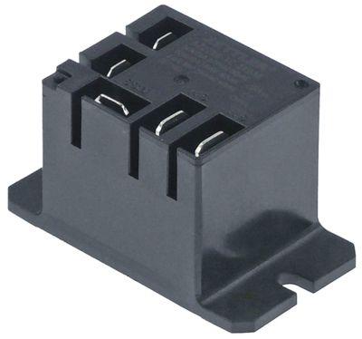 Effektrelæ ZETTLER ELECTRONICS 230VAC 30A 1NO/1NC Tilslutning Fladstik 6,3 mm Laskefastgørel