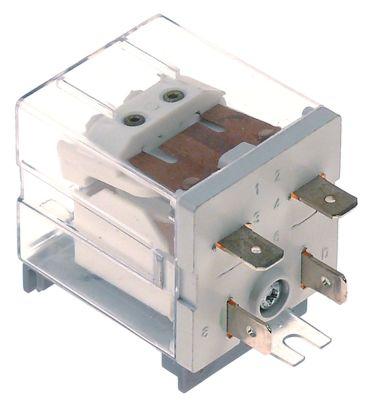 Effektrelæ FINDER 230VAC 30A 1NO Tilslutning Fladstik 6,3 mm DIN-skinne
