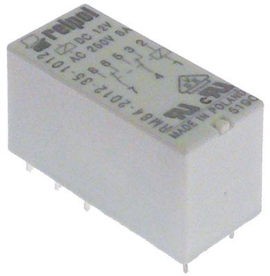 Printrelæ REIPOL 12VDC 2CO Tilslutning Stifter Modulmål 5mm ved 250V 8A