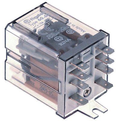 Effektrelæ FINDER 230VAC 10A 2CO Tilslutning Fladstik 4,8mm Laskefastgørelse