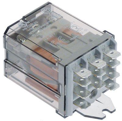 Effektrelæ FINDER 230VAC 16A 3CO Tilslutning Fladstik 6,3 mm Laskefastgørelse
