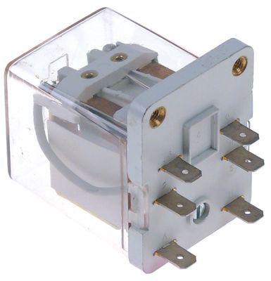 Effektrelæ Italiana Rel 230VAC 16A 2NO Tilslutning Fladstik 6,3 mm Skruefastgørelse
