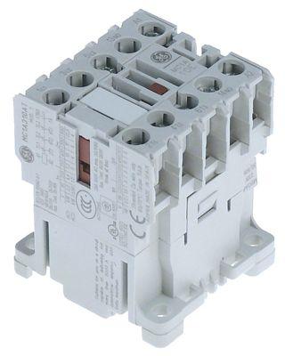 Effektkontaktor AC1 20A 24VAC (AC3/400V) 9A/4kW Hovedkontakter 3NO Hjælpekontaktorer 1NC