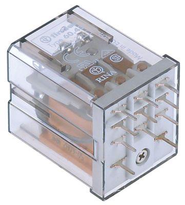 Printrelæ 24VAC 3CO Tilslutning Loddetilslutning Modulmål 9mm Producent-nr. 60.43.8.024.0000