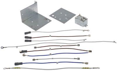 Stikrelæ 230VAC 30A 2CO Tilslutning Fladstik 6,3 mm 250V 2-polet sæt