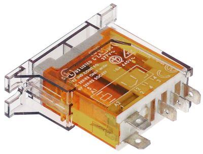 Relæer FINDER 230VAC 16A 1CO Tilslutning Fladstik 4,8mm Flange