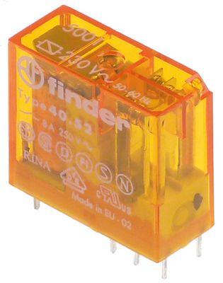 Printrelæ 250VAC 2CO Tilslutning Stifter Modulmål 5mm ved 250V 8A