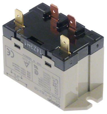 Effektrelæ OMRON 24VAC 25A 1NO Tilslutning F6,3 Laskefastgørelse