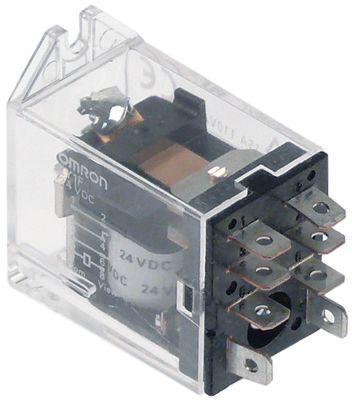 Relæer OMRON 24VDC 15A 1CO Tilslutning F4,8 Laskefastgørelse Producent-nr. LY1F DC24