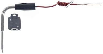 Kernetemperaturføler PTC 20 Ohm Kabel Silikone Føler -40 til +150°C Føler ø5x65mm Kabellængd