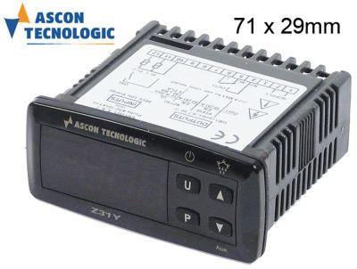 Elektronikregulering 12-24V Indbygningsmål 71x29mm NTC/PTC Montering Indbygningsversion Relæu