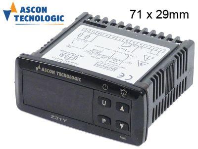 Elektronikregulering 100-240V Indbygningsmål 71x29mm NTC/PTC