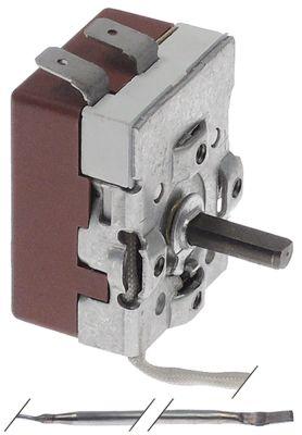 Termostat T.maks. 320°C 1-polet 1NO 20A Føler ø 3mm Føler L 210mm Kapillærrør 935mm