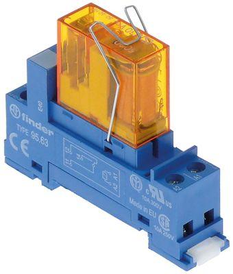 Printrelæ FINDER  - 1CO Tilslutning Stifter med relæsokkel 95.63