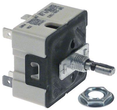 Energiregulering 240V 15A Drejeretning højre Akse ø 6,3x4mm  - Akselængde 16mm ROBERTSHAW