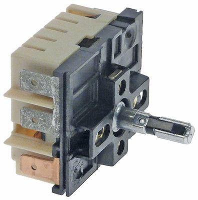 Energiregulering 240V 15A Drejeretning højre Akse ø 6x4,6mm Akselængde 21mm ROBERTSHAW