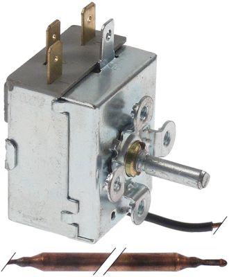 Termostat T.maks. 210°C 1-polet 1CO 16A Føler ø 5mm Føler L 100mm Kapillærrør 1000mm