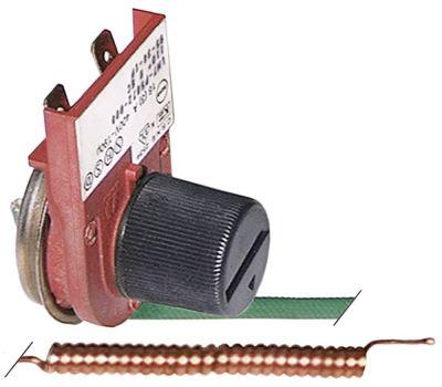 Sikkerhedstermostat Frakoblingstemp. 110°C T.maks. 110°C 1-polet 1NC 16A Føler ø 6mm