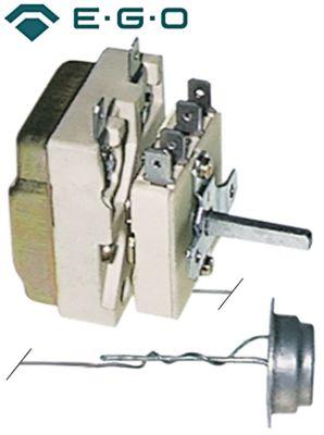 Termostat T.maks. 93°C 1-polet 1NO 15A Føler ø 20/23,5mm Føler L 11mm Kapillærrør 900mm