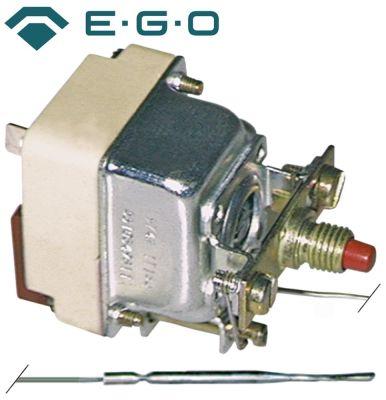 Sikkerhedstermostat Frakoblingstemp. 220°C 1-polet 5A Føler ø 3mm Føler L 174mm Kapillærrør 