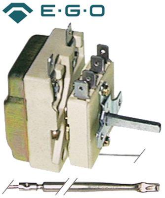 Termostat T.maks. 185°C 1-polet 1NO 15A Føler ø 4mm Føler L 229mm Kapillærrør 2400mm