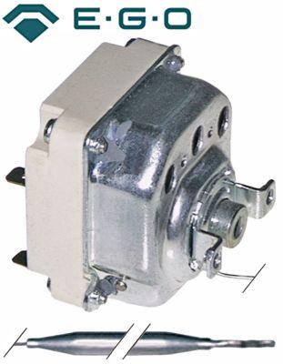 Termostat T.maks. 145°C 2-polet 2NC 16A Føler ø 6mm Føler L 130mm Kapillærrør 900mm