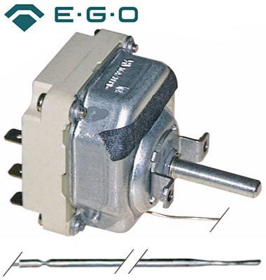 Termostat T.maks. 320°C 3-polet Føler ø 3mm Føler L 219mm Pakdåse  - Arbejdsområde 50-320é