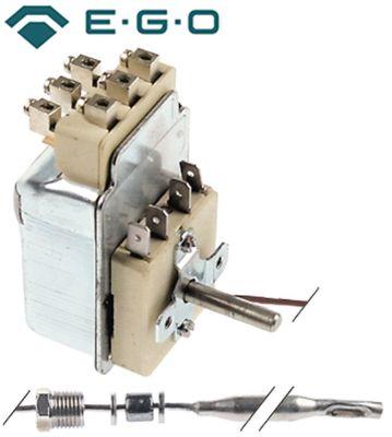 Termostat T.maks. 200°C med ekstra kontakt EGO Serie 63._