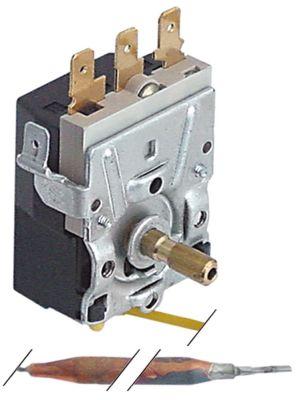 Termostat T.maks. 95°C 1-polet 1CO 16A Føler ø 6mm Føler L 145mm Kapillærrør 480mm Pakdås